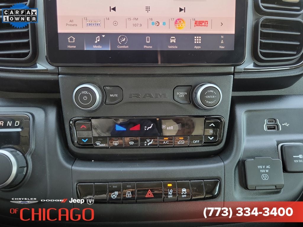 2024 RAM ProMaster 3500 EV Super High Roof 159 WB
