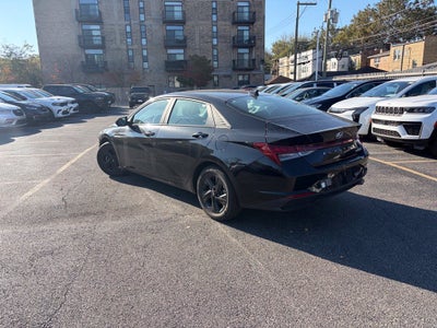 2021 Hyundai Elantra Hybrid Blue
