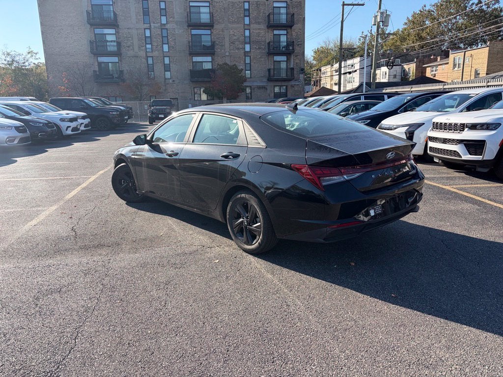 2021 Hyundai Elantra Hybrid Blue
